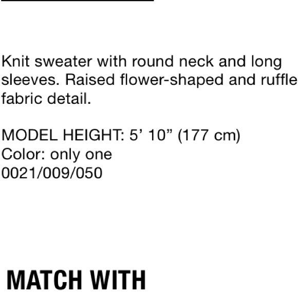 Zara limited edition TRF embellished sweater NWT - Picture 6 of 7